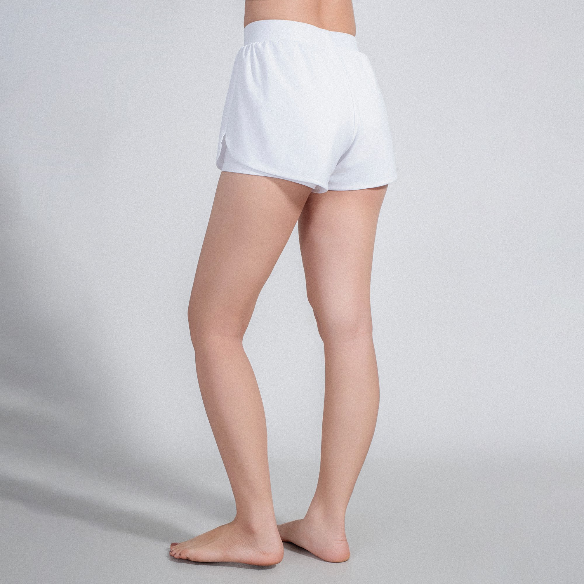 Quần bơi nữ Short White 2 Layer SOBIE