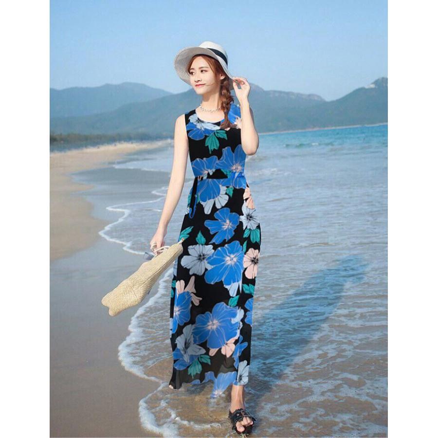 Đầm Váy Nữ Maxi Hoa Duyên Dáng - MH035