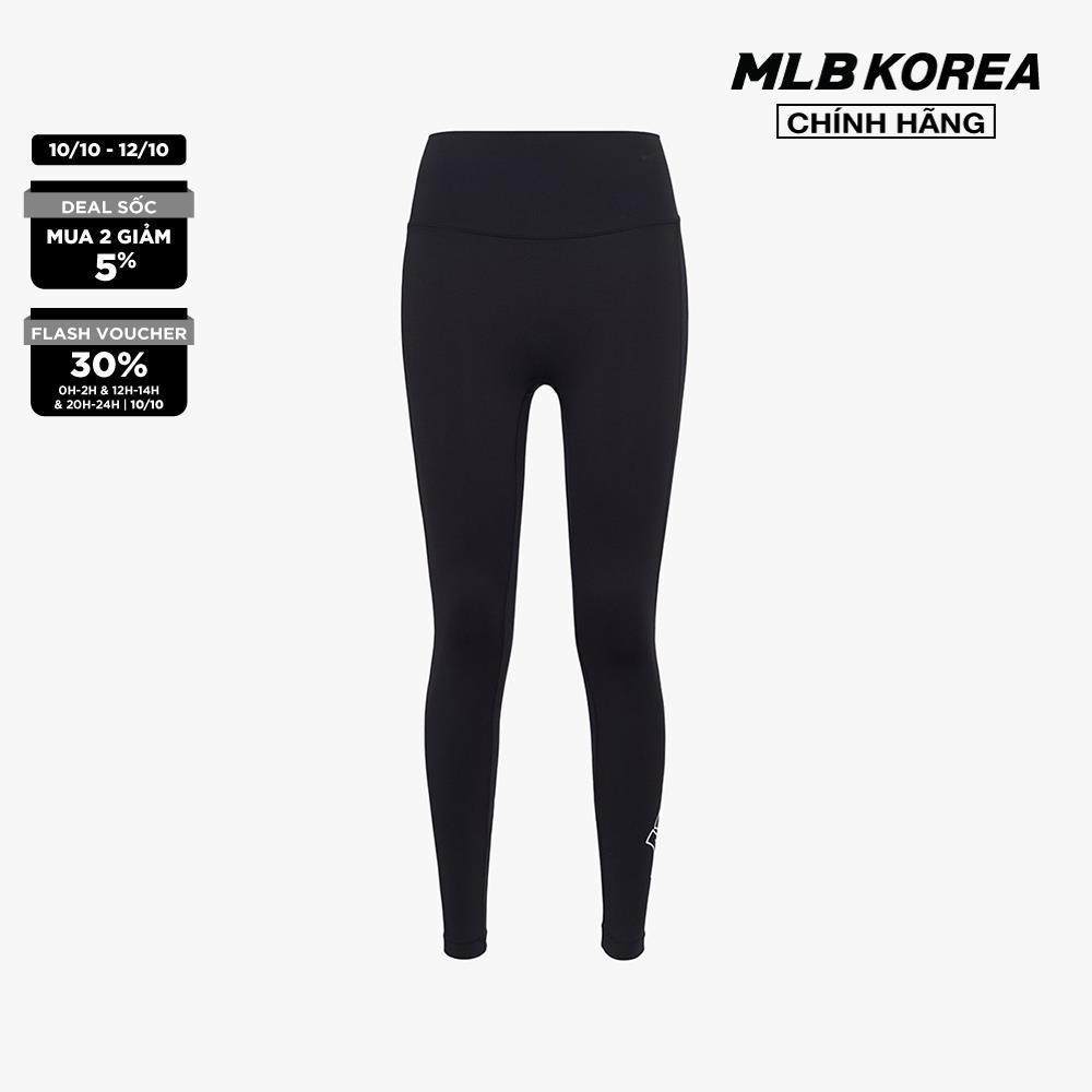 MLB - Quần legging nữ lưng thun Basic Big Logo 3FLGB0124