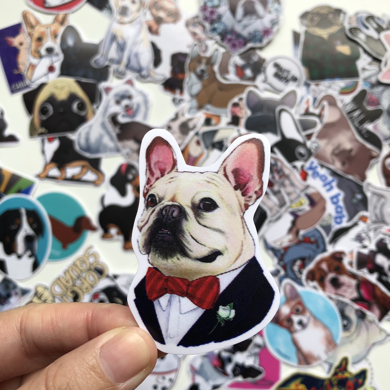 Bộ 50 Sticker Chủ Đề Dog - Cún Cưng 2019