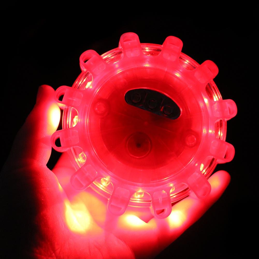 Đèn LED tròn cảnh báo khẩn cấp siêu sáng cho xe hơi