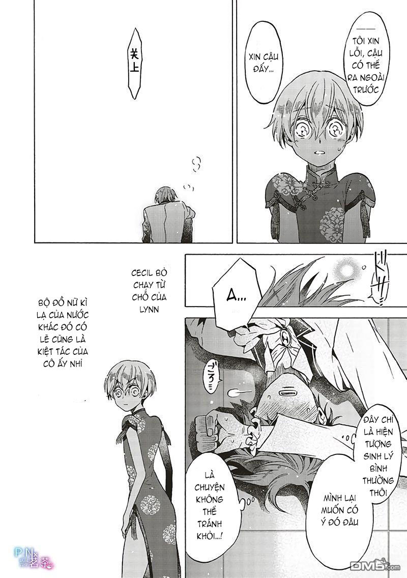 kẻ phản diện, cecilia silvie, không muốn chết, thế nên cô đã cải nam trang chapter 16.2 8