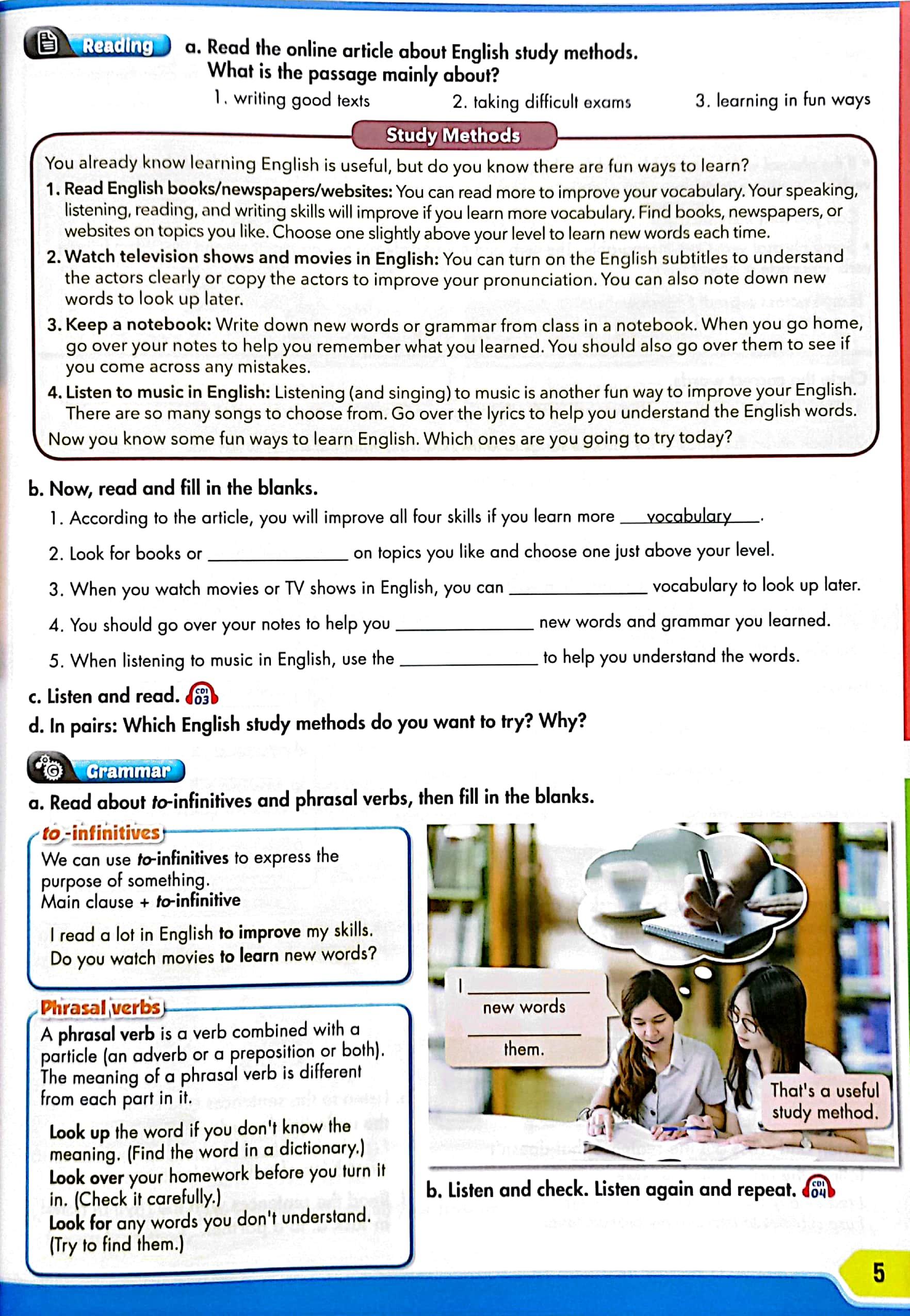 Sách - Tiếng Anh 9 I-Learn Smart World - Student's Book (Chuẩn)