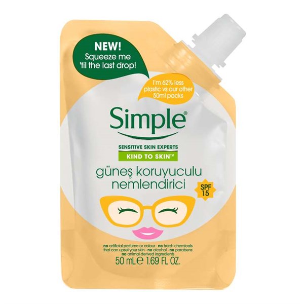 Kem dưỡng Simple Kind To Skin Hydrating Light Moisteriser - Chống nắng - 50ml