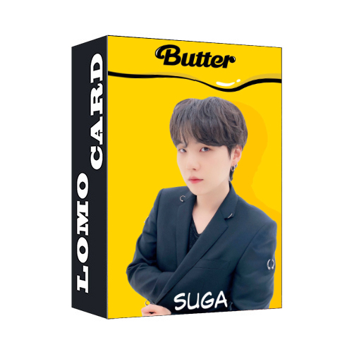 Lomo thẻ ảnh Suga BTS Butter