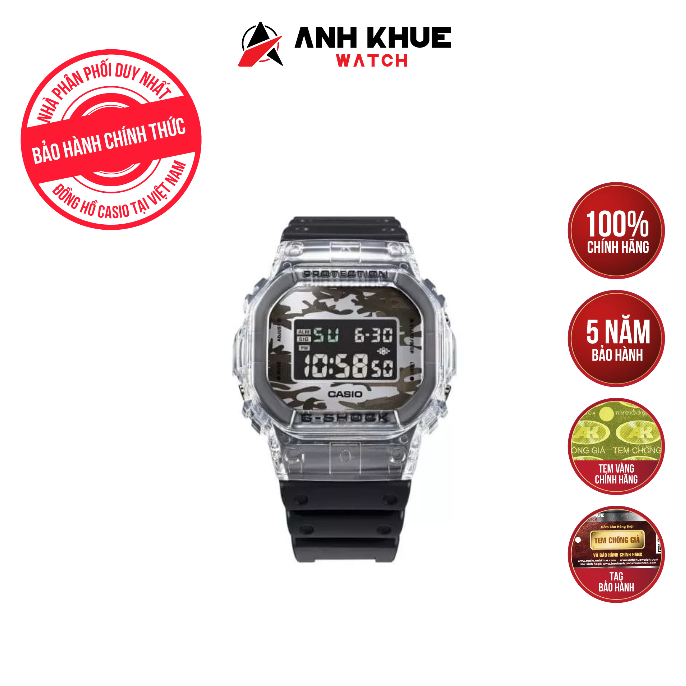 Đồng Hồ Casio G-Shock Nam Dây Nhựa DW-5600SKC-1DR