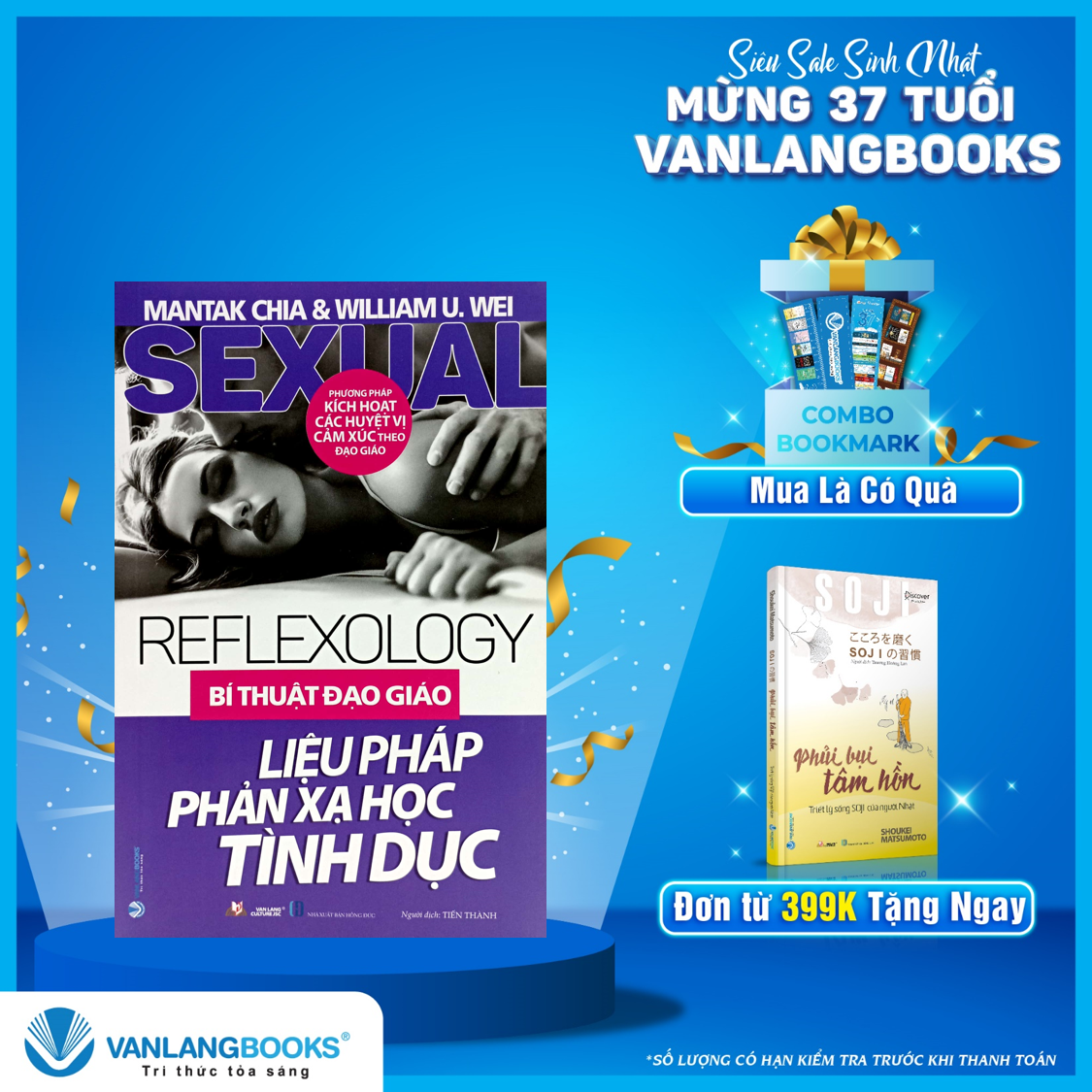 Bí Thuật Đạo Giáo - Liệu Pháp Phản Xạ Học Tình Dục (Tái Bản) - Vanlangbooks