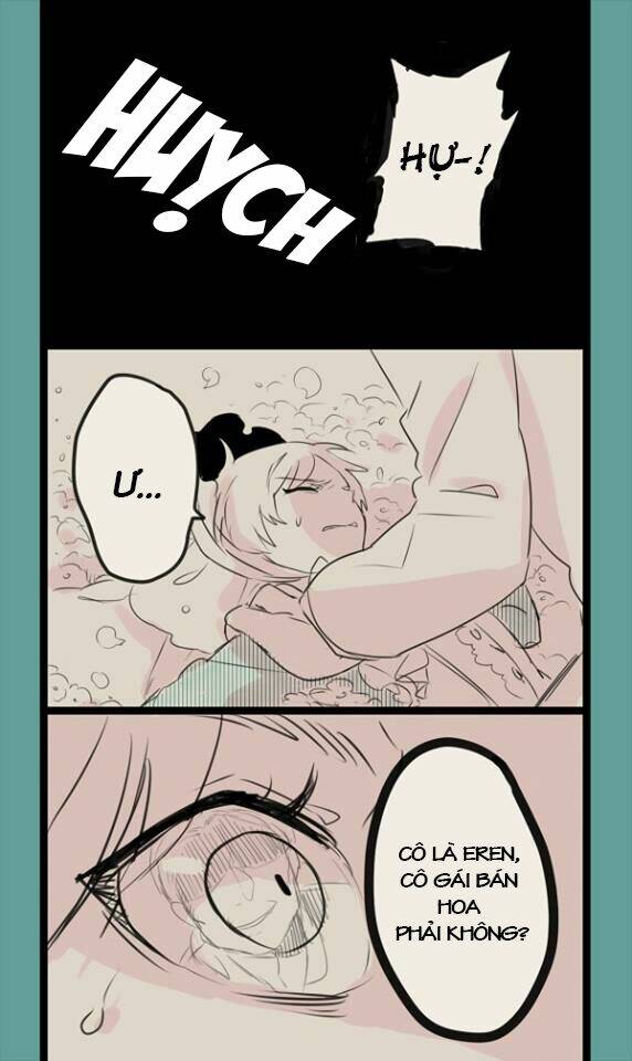 chàng ác quỷ levi và cô bé bán bông eren chapter 1 4