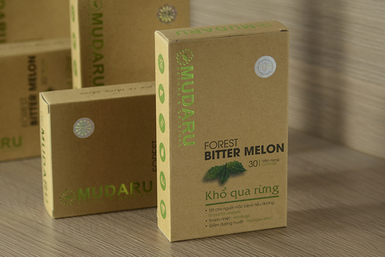 Thực Phẩm Chức Năng Viên Uống Khổ Qua Rừng Mudaru - Hộp Viên Nang