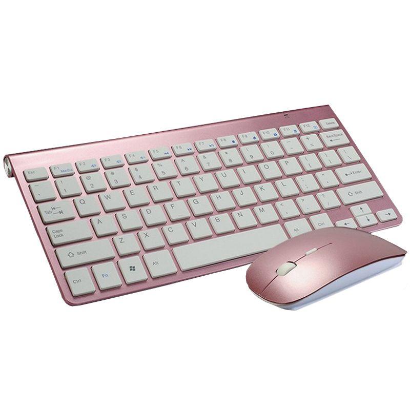 Bàn Phím Và Chuột Không Dây 2.4G Protable Mini Bàn Phím Chuột Combo Bộ Dành Cho Máy Tính Bảng Và Laptop Mac Máy Tính Để Bàn Máy Tính Thông Minh tivi PS4