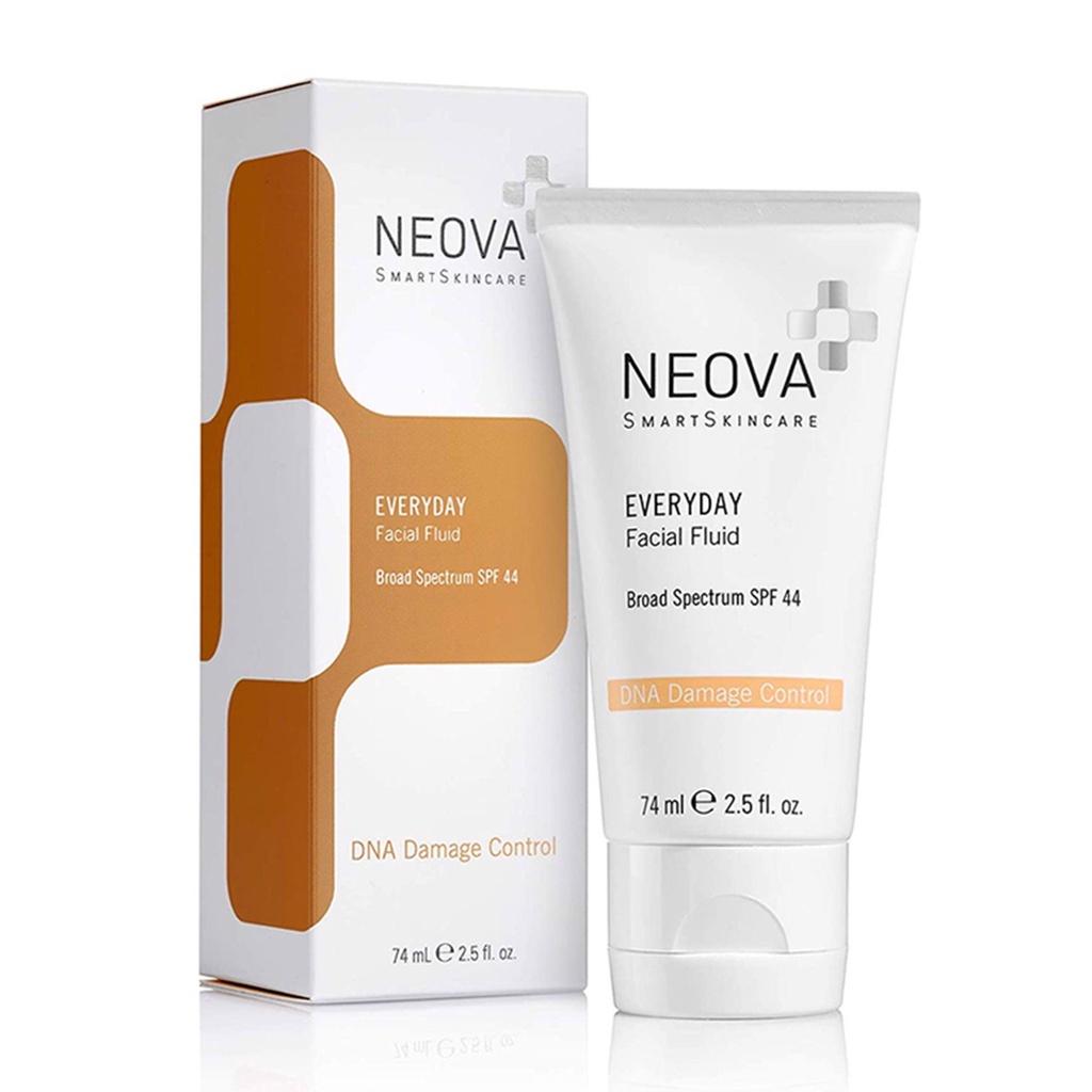 Kem Chống Nắng Neova DNA Damage Control Everyday Facial Fluid SPF 44 74ml - Hee's Beauty