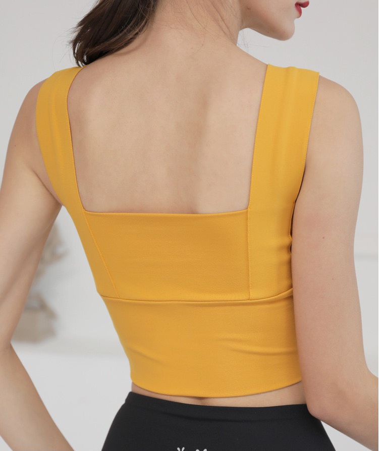 ĐỒ TẬP GYM,YOGA NỮ -ÁO BRA CROPOP DÂY BẢN TO