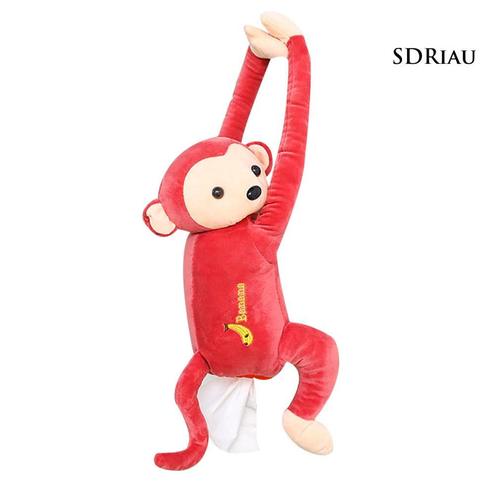 Hộp Đựng Khăn Giấy Hình Chú Khỉ Hoạt Hình Dễ Thương