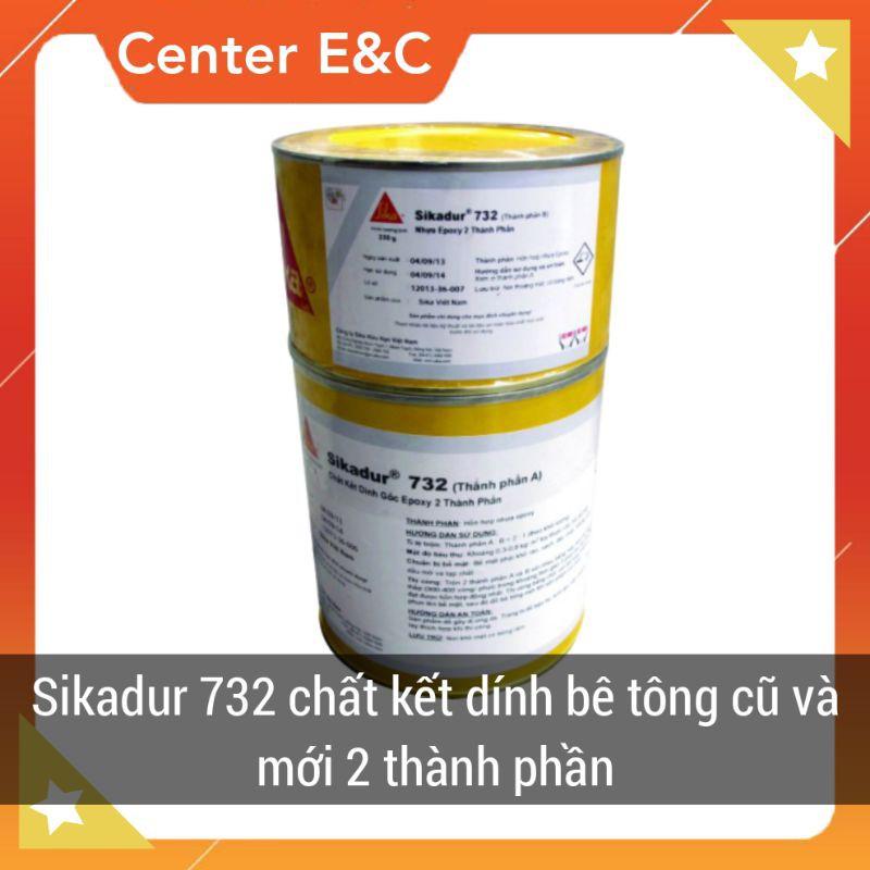 Keo kết nối bê tông cũ và mới Sikadur 732 Bộ 1kg Giá rẻ