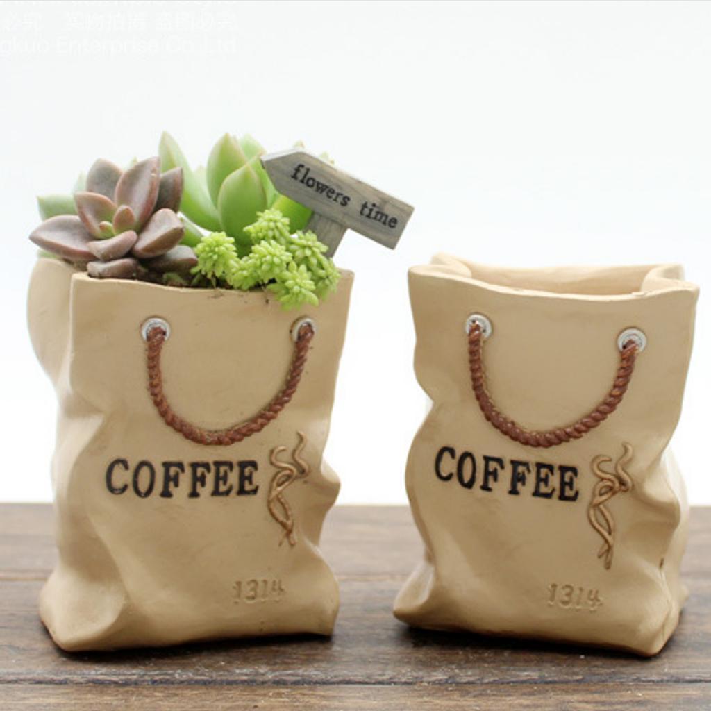 Shopping Bag Design, Juicy Pot Flowerpot Vase Pots Bonsai Plant Box Case