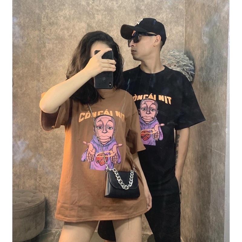 Áo Thun Hè Áo Phông Tay Lỡ Còn Cái Nịt Hottrend Chất Cotton Cổ tròn Form Thụng Tay Lỡ Nam Nữ Unisex Ulzzang Giá Rẻ
