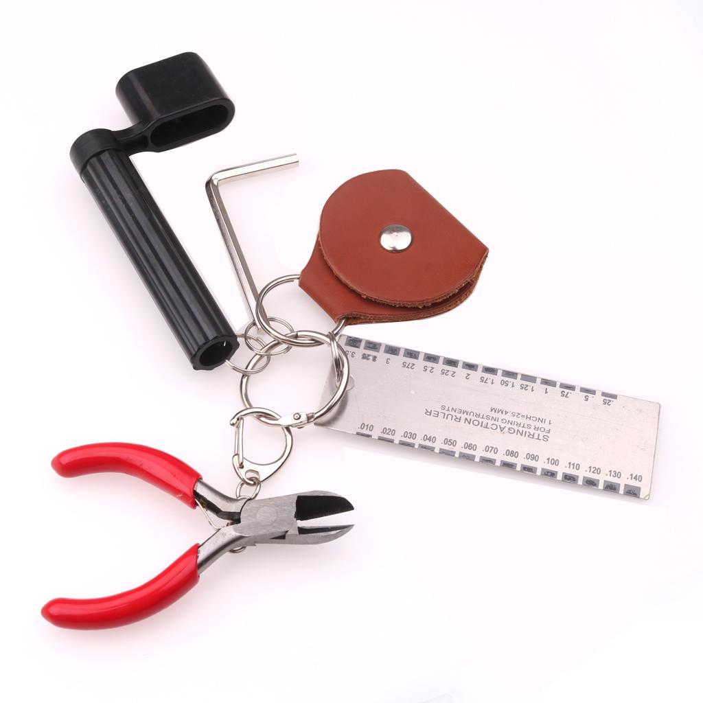 Guitar Care Luthier Tool Repairing Maintenance Cleaning Kit Set For Musical