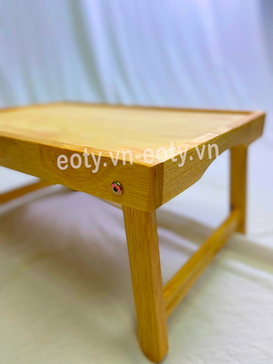 Bàn gỗ đa năng chân xếp 50cm, bàn học, bàn ăn, bàn làm việc ngồi bệt gấp gọn - Bàn gỗ gấp gọn Eotygroup