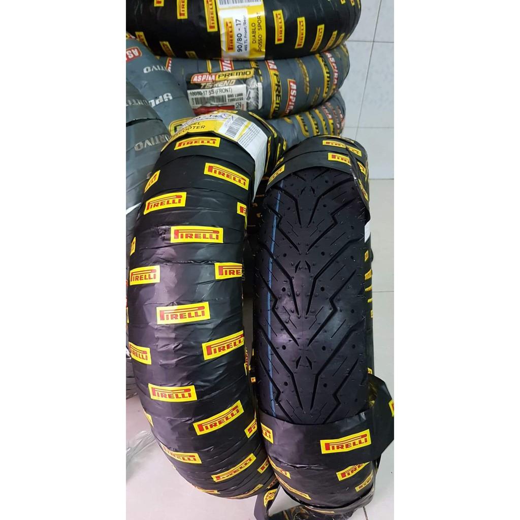 Vỏ lốp xe Pirelli Angel Scooter cho TAY GA: SH125 150, NVX, ADV, PCX, VARIO, AIRBLADE..., vỏ ko ruột - giá 1 cái