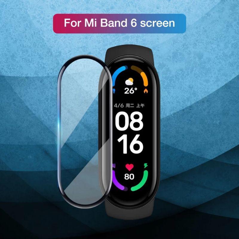 Cường Lực 3d Bảo Vệ Màn Hình Cho Xiaomi Mi Band 6