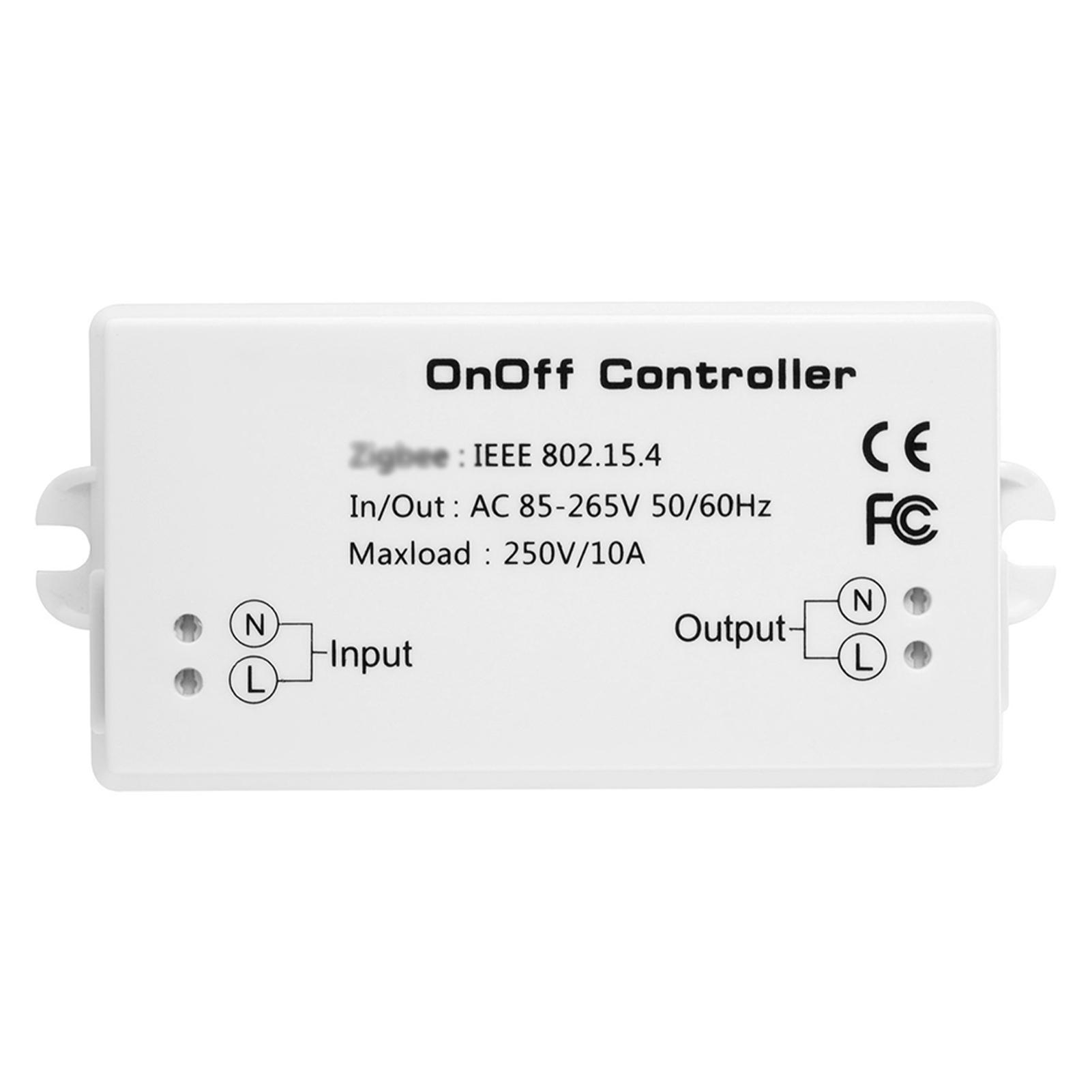 Zigbee On/Off Controller S-mart Switch APP Remote Control Intelligent Home Module Light Dimmer Controller Zigbee Bridge Hub AC85-265V 10A