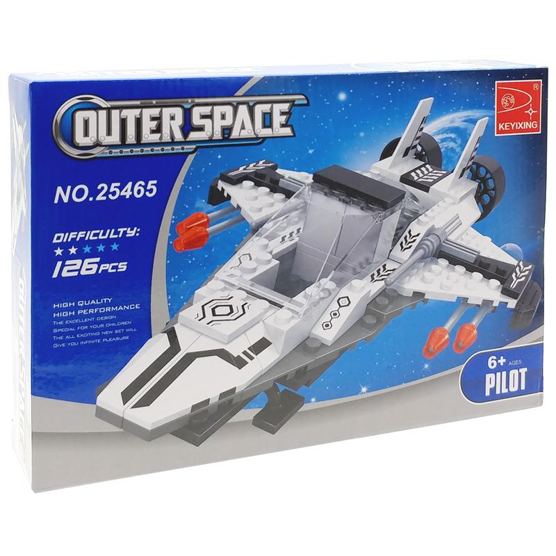 Đồ Chơi Lắp Ráp Tàu Vũ Trụ Outer Space - Keyixing AUS-25465 (126 Mảnh Ghép)