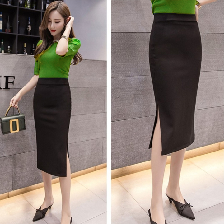Chân váy bút chì dáng dài hàng thiết kế cao cấp ️chất liệu vải nhập có độ co giản tốt Shop váy công sở Bigsize BC0002