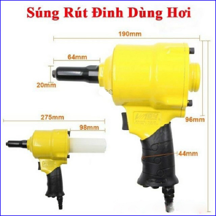 Đầu rút đinh tán công nghệ châu âu