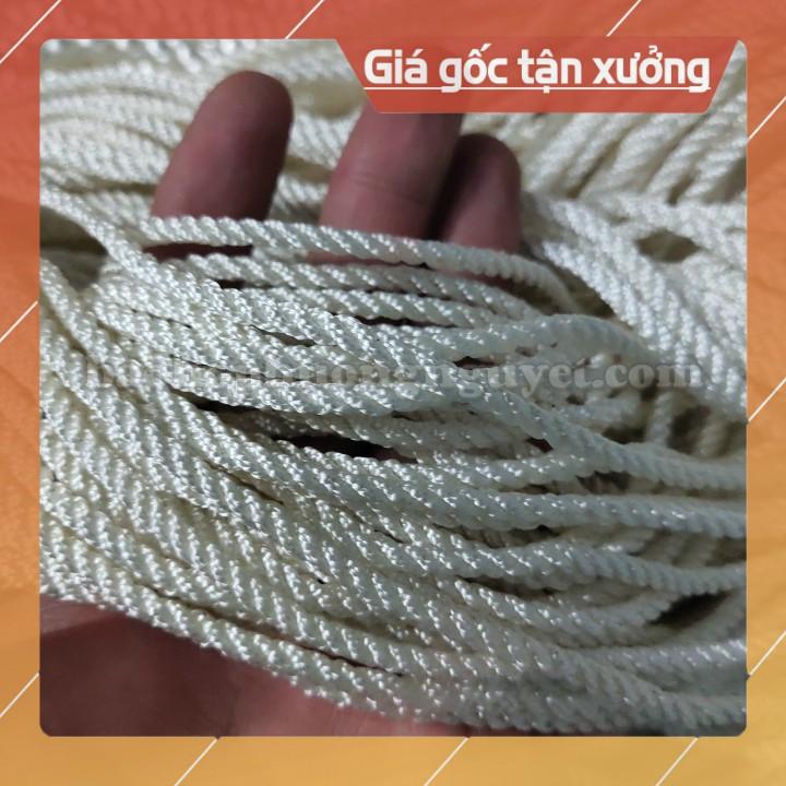 DÂY DÙ ĐAN LƯỚI, Dây xà tích nhiều kích thước 2mm,3mm,4mm,5mm