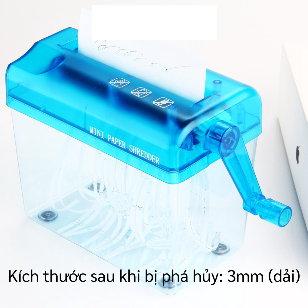 Máy hủy giấy văn phòng và gia đình, Máy cắt giấy mini, Máy hủy bill tính tiền, hóa đơn thanh toán, hủy tài liệu trên giấy A4, A5