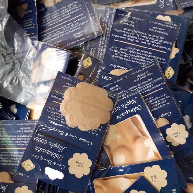 Dán ngực vải ( Combo 10 miếng dán )