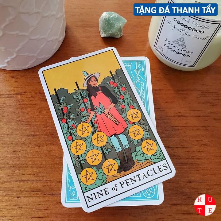 Bài Modern Witch Tarot 78 Lá Bài Tặng File Tiếng Anh Và Đá Thanh Tẩy