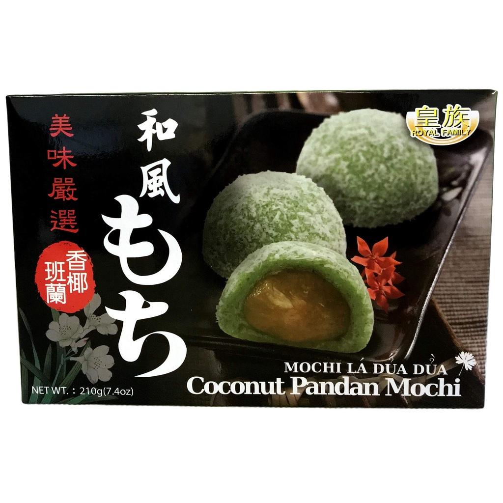 Bánh Mochi ăn vặt vị lá dứa dừa 210g An Gia Sweets &amp; Snacks