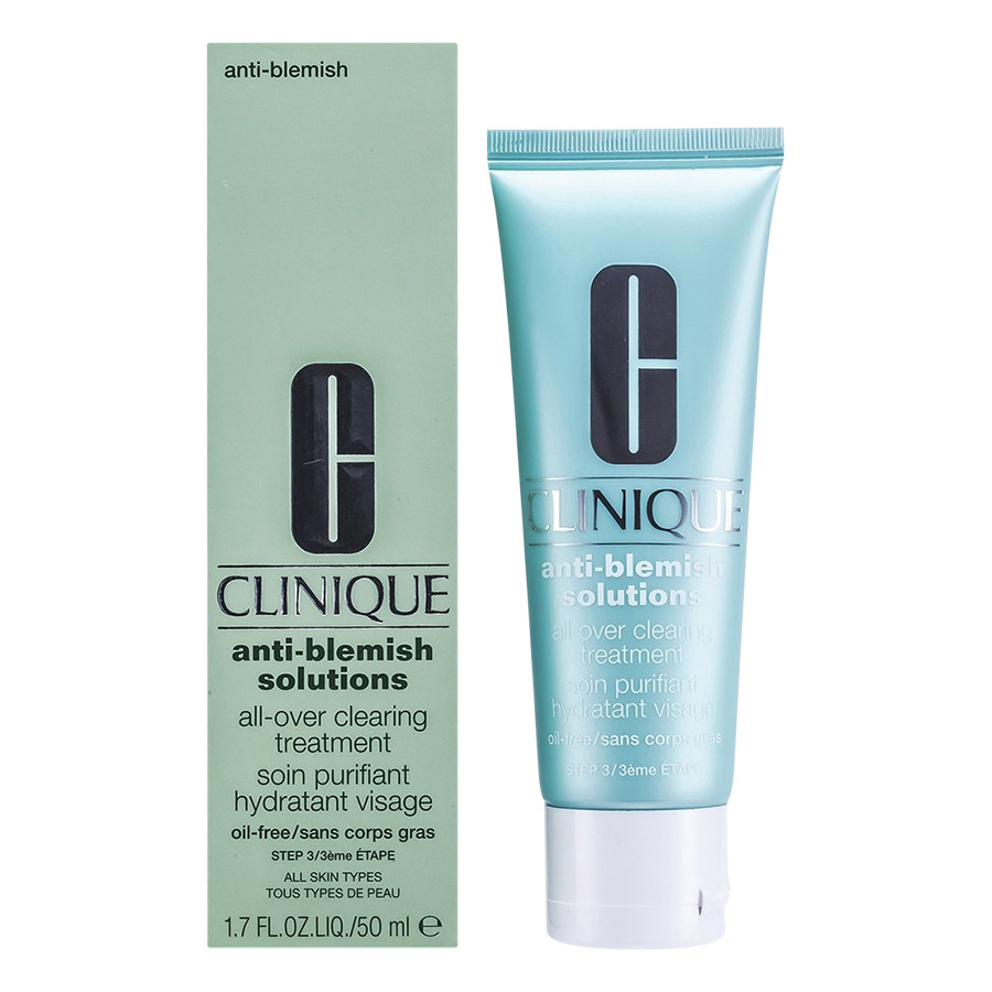 Kem Dưỡng Ẩm Hỗ Trợ Trị Mụn cho mọi loại da Clinique Anti-Blemish Solution Clearing Moisturizer