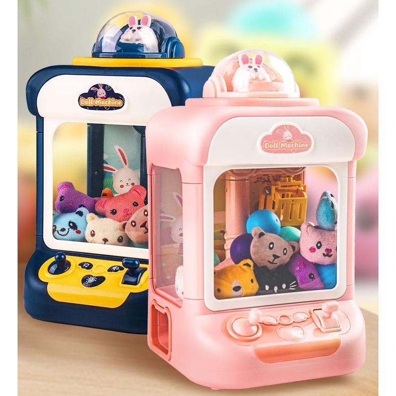 ĐỒ CHƠI MÁY GẮP GẤU MINI CLAW MACHINE PHIÊN BẢN MỚI KÈM 10 BÓNG VÀ 10 GẤU CÓ ĐÈN, NHẠC CHO BÉ CỰC HẤP DẪN