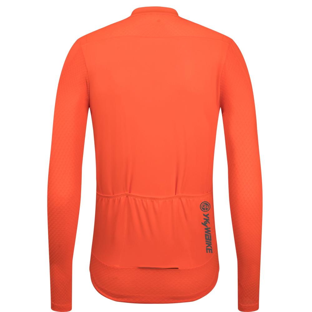 YKYWBIKE Nam PRO Đội Dài Tay AERO JERSEY Nam Đi Xe Đạp Jersey Nam Mùa Xuân Và Mùa Thu Dây Kéo YKK Áo Sơ Mi Màu Đen quà Tặng Hàng Đầu Color: Purple Size: Asia M