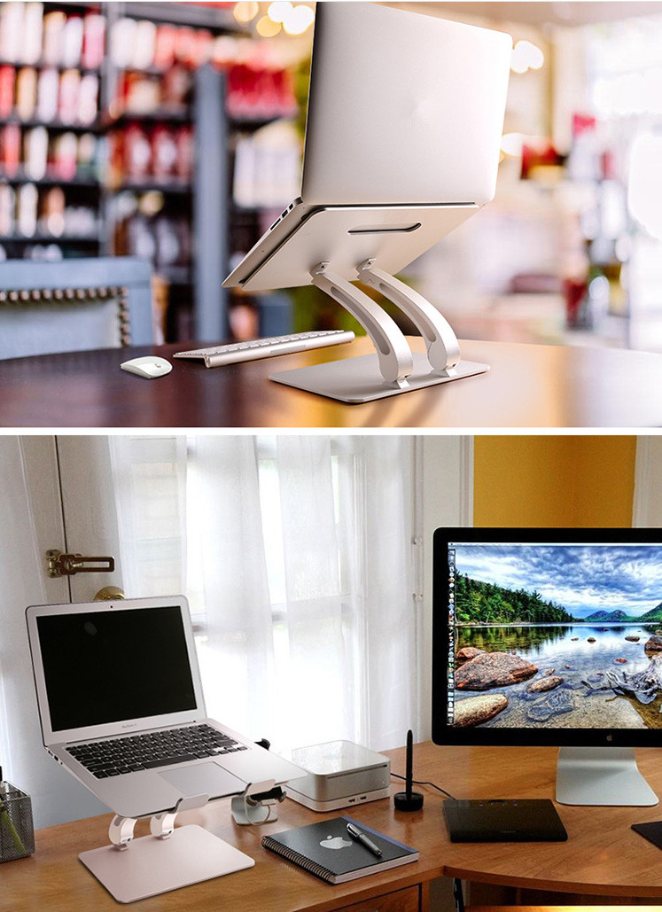 Đế quạt tản nhiệt dành cho laptop, macbook tùy chỉnh độ cao D2 Stand