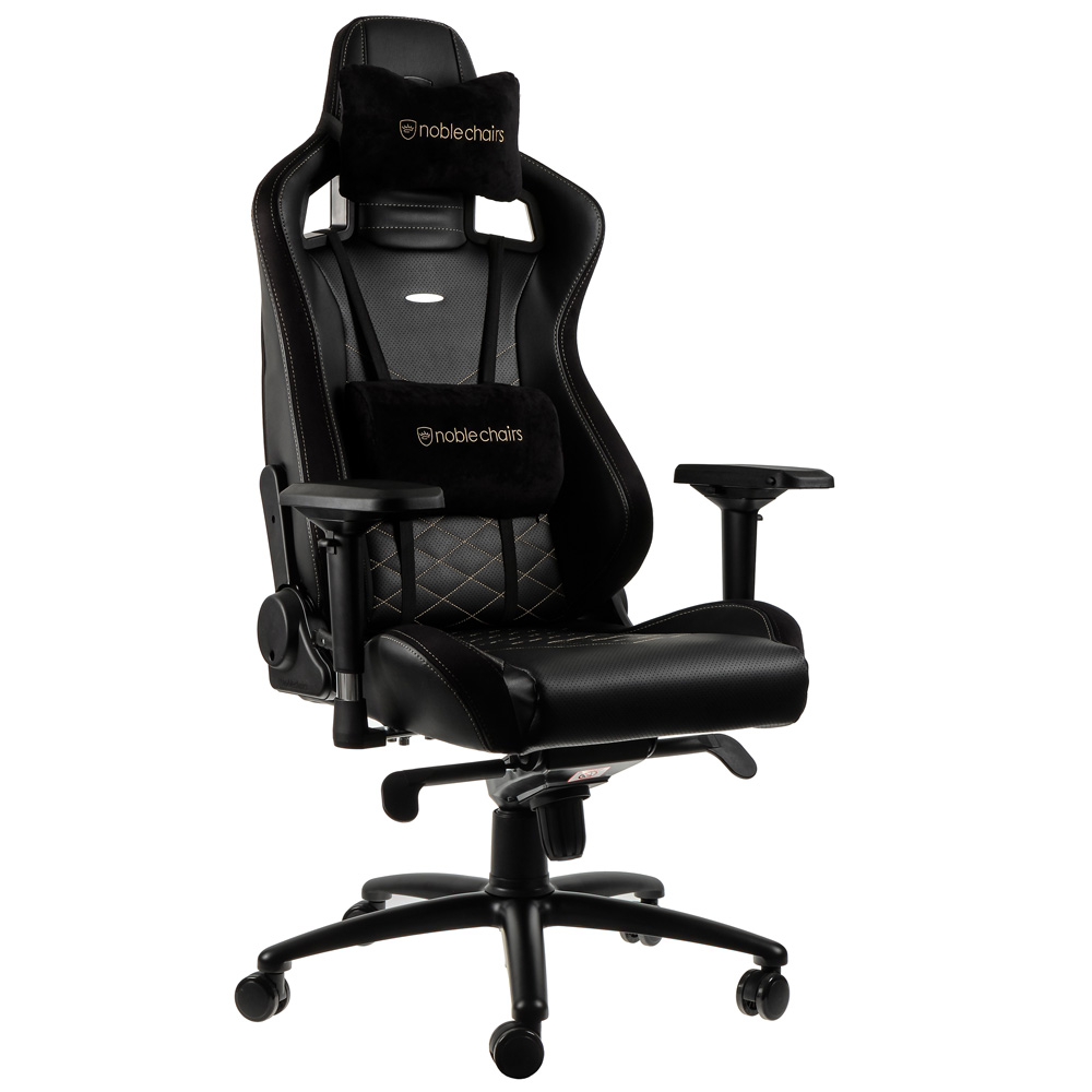 Ghế Chơi Game NobleChairs (Black/Gold) - Hàng chính hãng