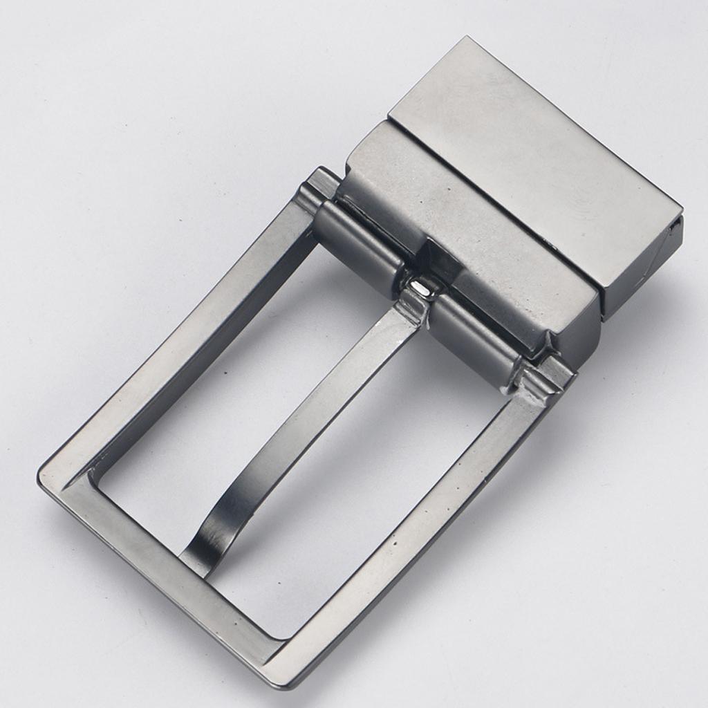 Men Retro Reversible Belt Buckle