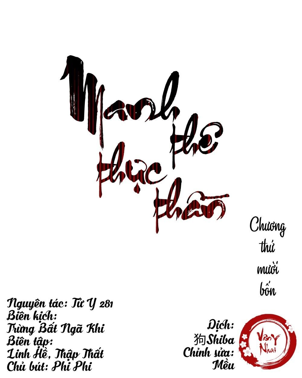 manh thê thực thần chapter 14 1