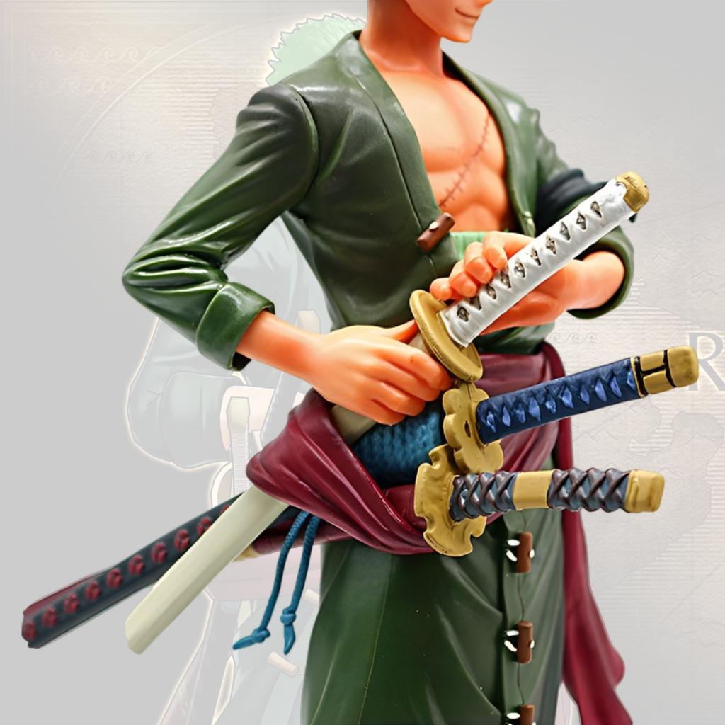 Mô Hình Zoro 28cm Mô hình One Piece Cao Cấp, Figure Mô Hình Anmie One Piece Luffy Vua Hải Tặc