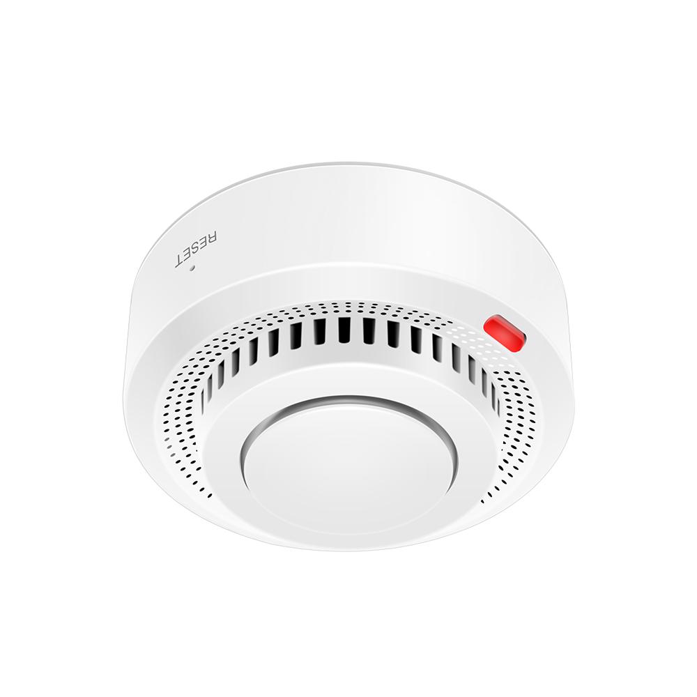 Wifi Smoke Detector Smart Fire Alarm Sensor Wireless Security System Smart Life Tuya APP Control Smart Home For Home Kitchen/Store/Hotel/Factory