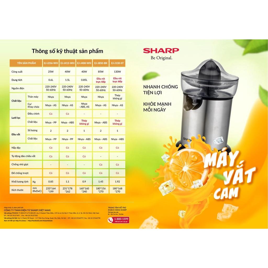 Máy Vắt Cam Sharp EJ -J130ST-Hàng Chính Hãng