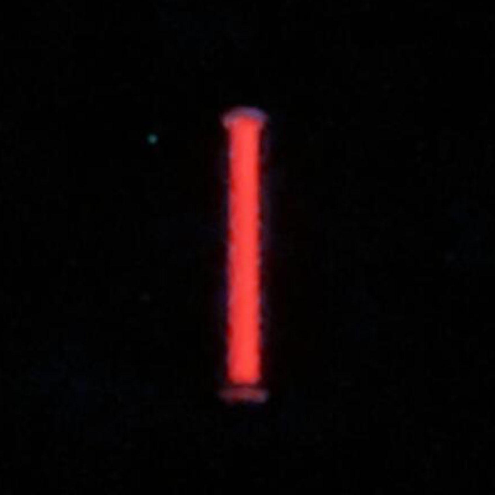 Glass Luminous Tube Instead of Tritium Gas Tube for Outdoor Red and Green