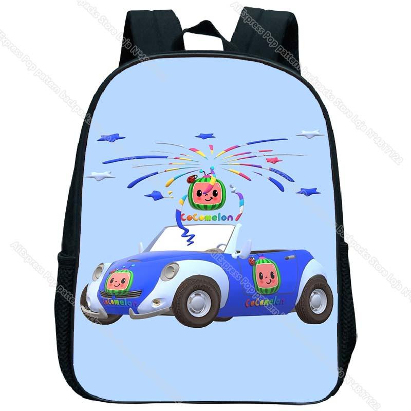 Trẻ Em Cocomelon Mẫu Giáo Ba Lô Cho Bé Hình Hoạt Hình Anime Có Túi Em Mini Ba Lô Mochila Dành Tặng Túi Sách