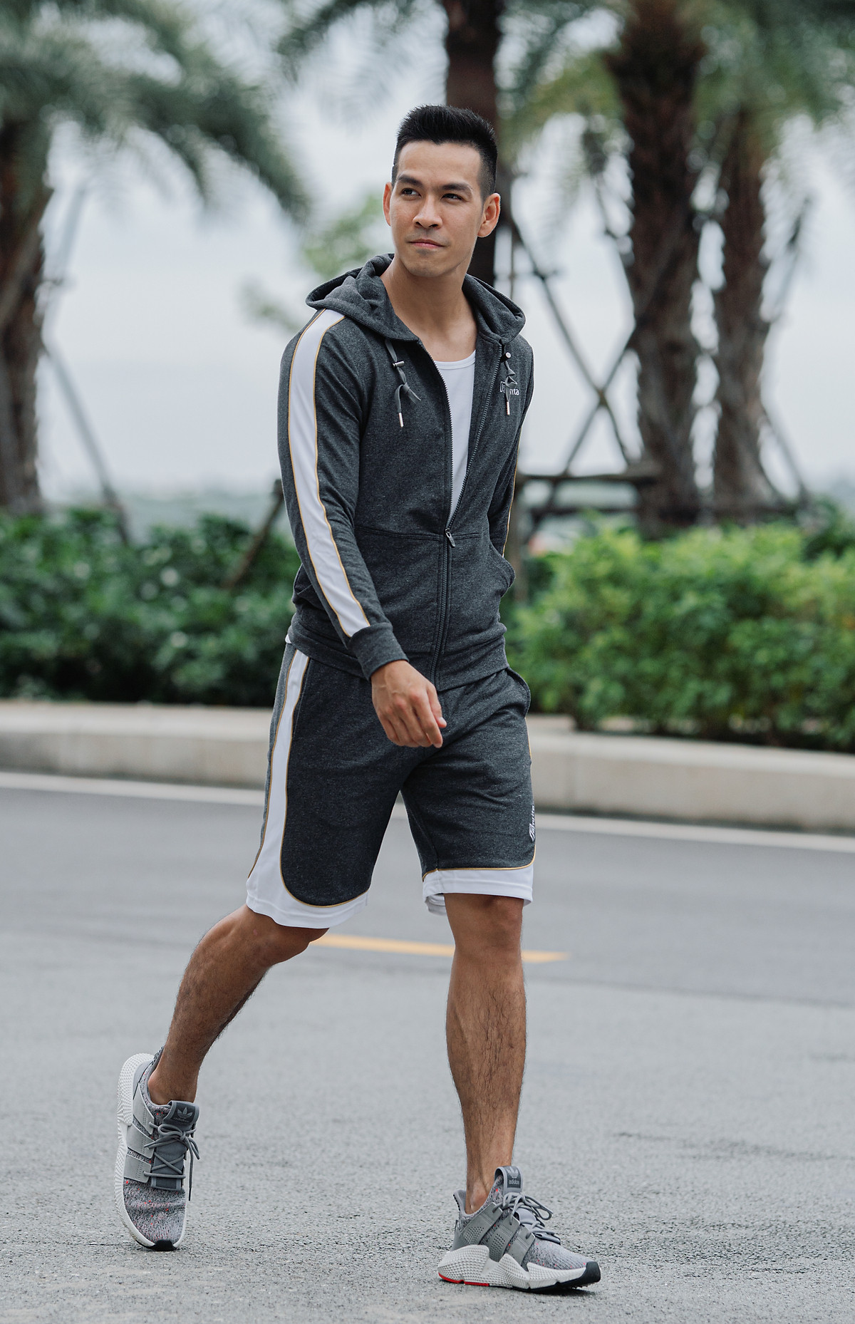 BỘ ÁO KHOÁC NAM QUẦN SHORT THỂ THAO