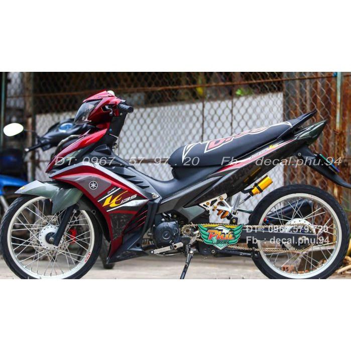Tem Rời Exciter 135 Lc đỏ đen