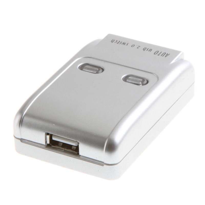 ROGTZ (Kèm Cáp USB) Bộ chia sẻ máy in tự động 1 ra 2 MT-VIKI SW221 - Hàng Nhập Khẩu