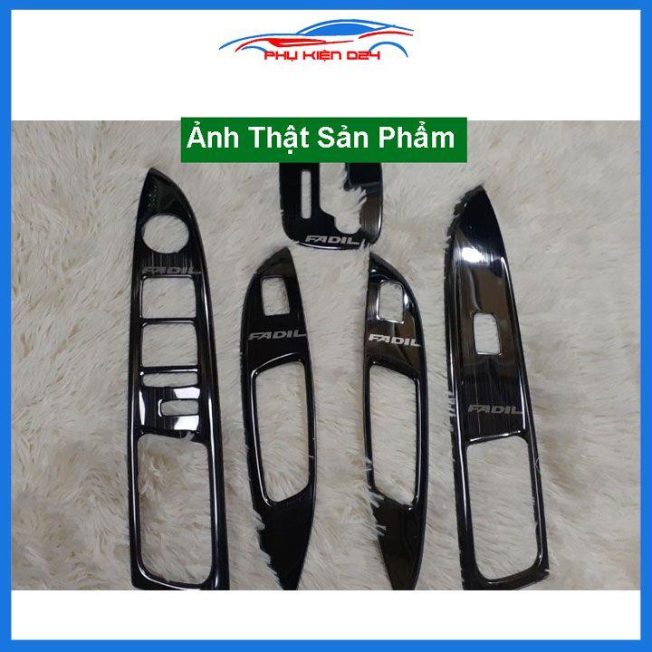 Ốp nội thất Fadil 2019-2020-2021 vân Titan bảo vệ chống trầy xước và làm đẹp xe