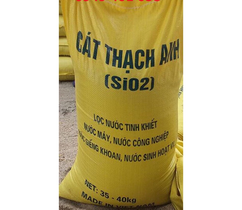 Combo 20kg Cát thạch anh lọc nước sạch 247 loại KT 2mm